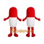 Pills Capsule Mascot Costume Cartoon