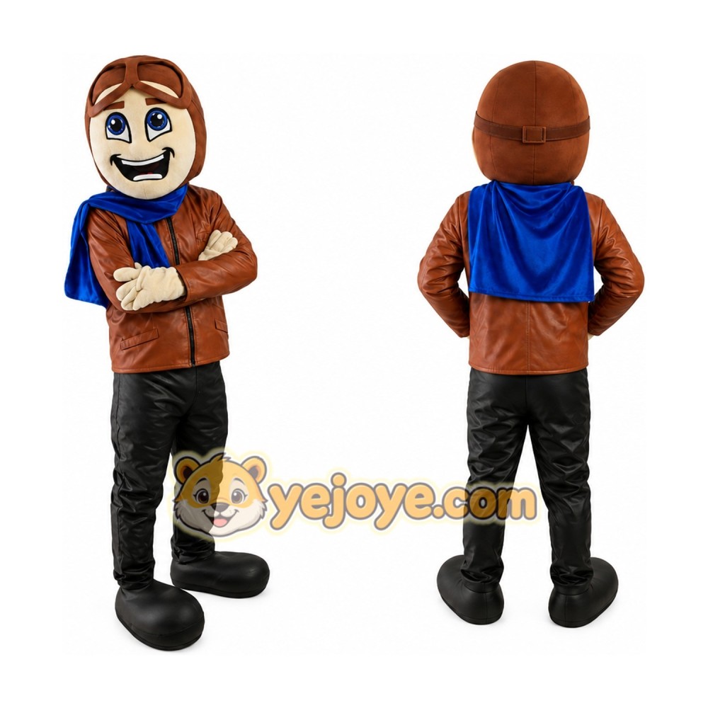 Pilot Mascot Costume