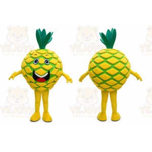 Pineapple Mascot Costume Fruit Cartoon Character