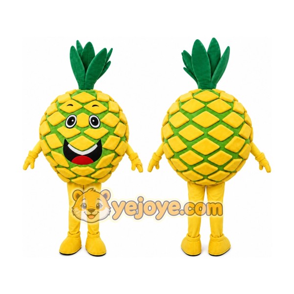 Pineapple Mascot Costume Fruit Cartoon