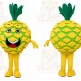 Pineapple Mascot Costume Fruit Cartoon