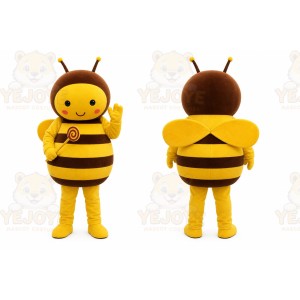 Bee Adult Cartoon Mascot Costume