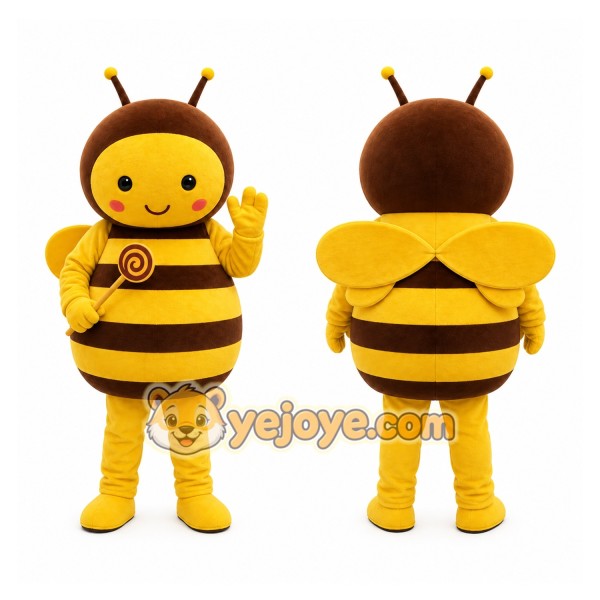 Bee Adult Cartoon Mascot Costume