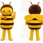 Bee Adult Cartoon Mascot Costume