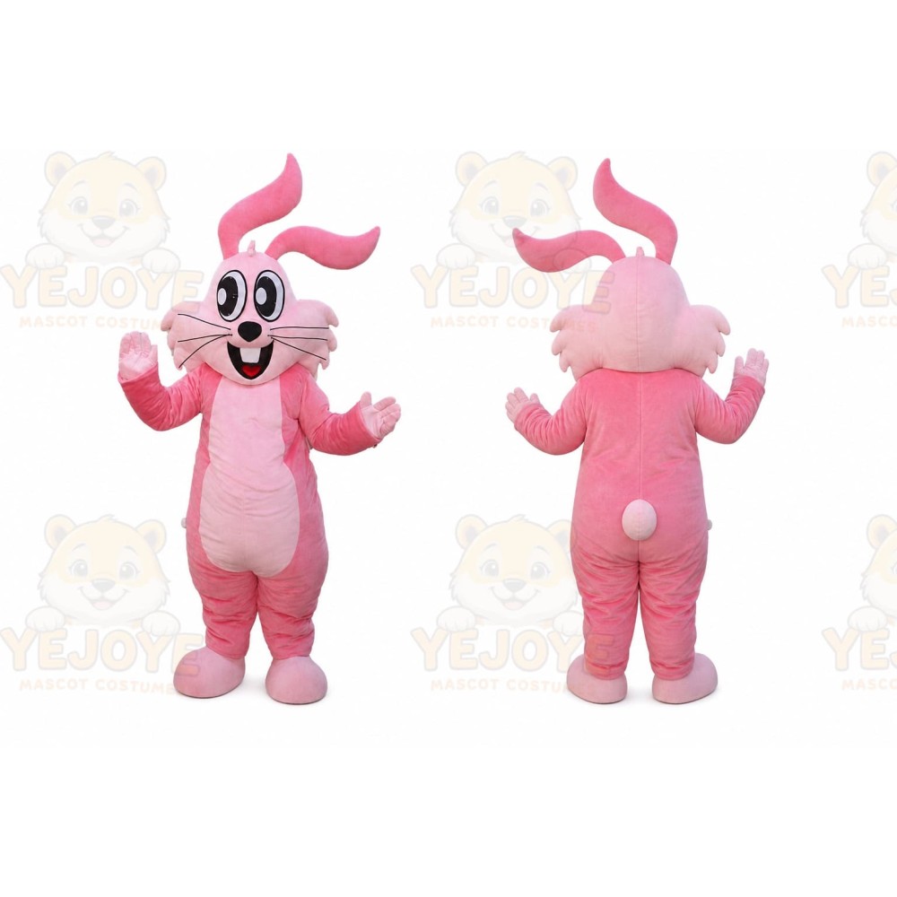 Pink Bunny Rabbit Mascot Costume
