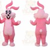 Pink Bunny Rabbit Mascot Costume