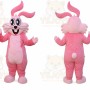 Pink Bunny Rabbit Mascot Costume