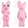 Pink Cartoon Character Costume Cosplay Mascot