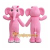 Pink Elephant Character Mascot Costume Cosplay Outfits