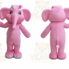 Pink Elephant Character Mascot Costume Cosplay Outfits