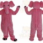 Pink Elephant Mascot Costume