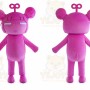 Pink Girl Doll Mascot Costume