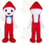 Pink Girl Red Hat Mascot Costume