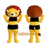 Bee-Themed Lion Mascot Costume