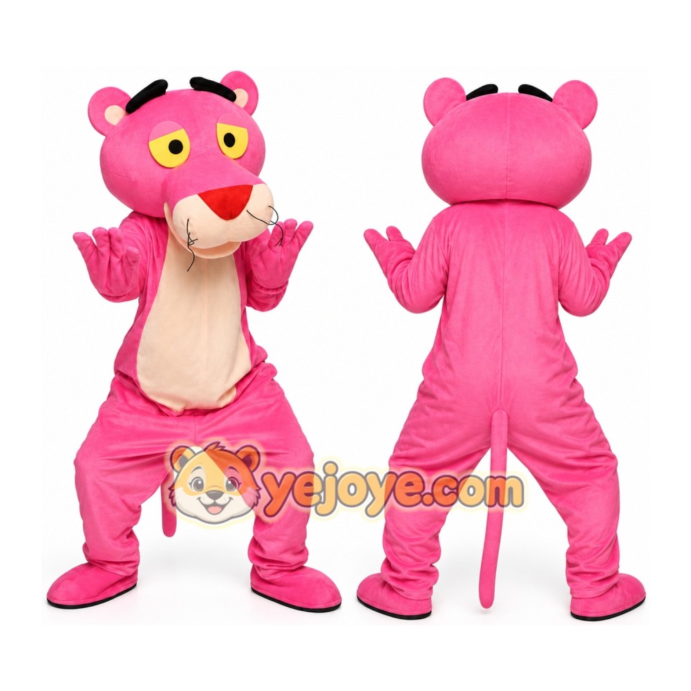 Pink Panther Mascot Costume for Adult