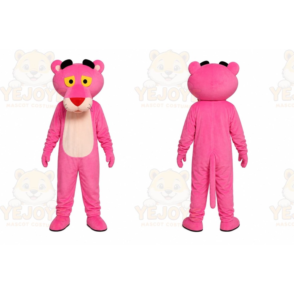 Pink Panther Mascot Costume for Adults