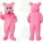 Pink Pig Cartoon Mascot Costume