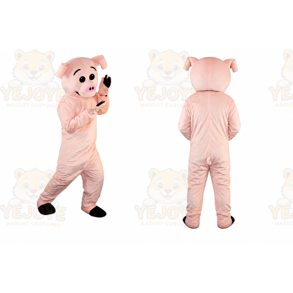 Pink Pig Mascot Costume for Adult