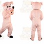 Pink Pig Mascot Costume for Adult