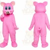 Pink Pig Mascot Costume