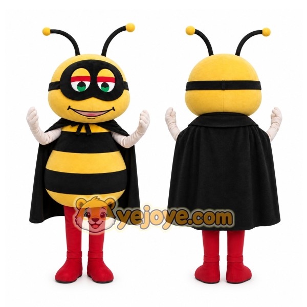 Bee Cartoon Mascot Costume