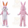 Pink Rabbit Bunny Mascot Costume
