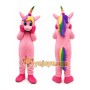 Pink Unicorn Mascot Costume
