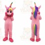 Pink Unicorn Mascot Costume