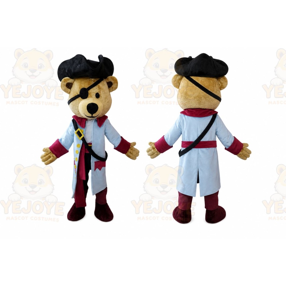 Pirate Bear Custom Mascot Costume