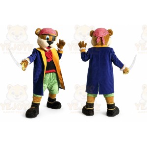 Pirate Bear Mascot Costumes