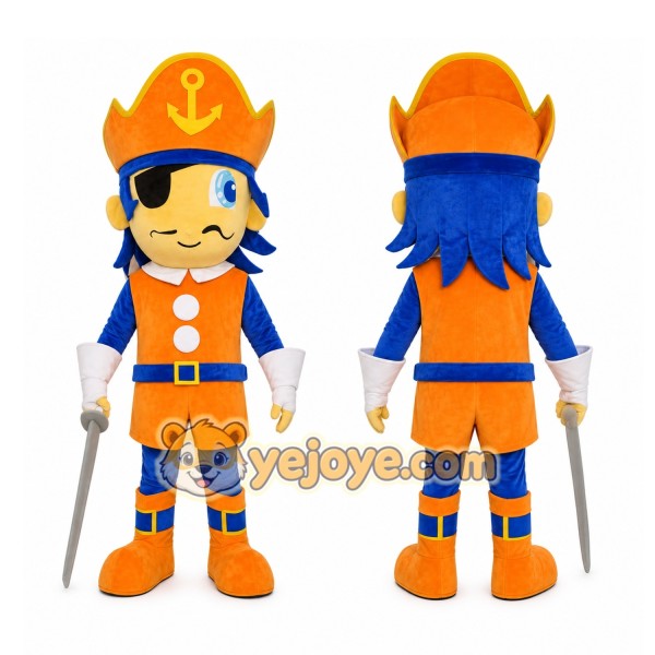Pirate Boy Mascot Costume