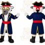 Pirate Dog Mascot Costume