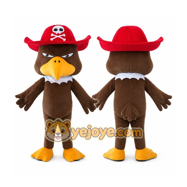 Pirate Eagle Mascot Costume