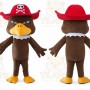 Pirate Eagle Mascot Costume