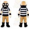 Pirate Man Mascot Costume Strong Pirate