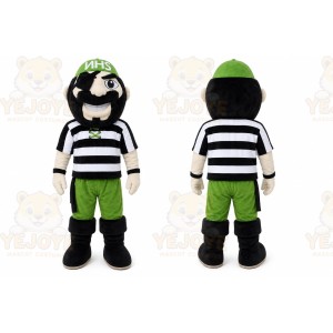 Pirate Mascot Costume Captain Warrior Mascot