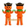 Pirate Pumpkin Mascot Costume