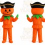 Pirate Pumpkin Mascot Costume
