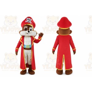 Pirate Squirrel Mascot Costume