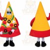 Pizza Mascot Costume Hamburger Mascot Costume