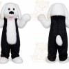 Pluffy Hair Dog Mascot Costume