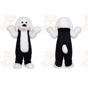 Pluffy Hair Dog Mascot Costume