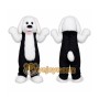 Pluffy Hair Dog Mascot Costume