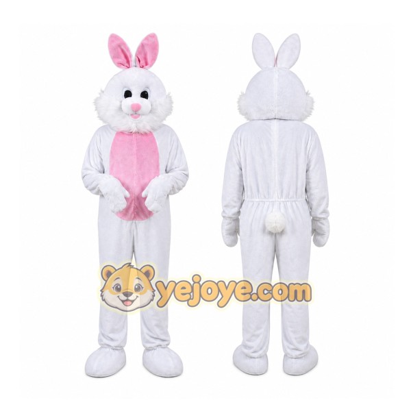 Plush Adult Bunny Rabbit Easter Mascot Costumes