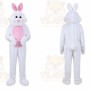 Plush Adult Bunny Rabbit Easter Mascot Costumes