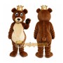 Plush Bear Mascot Costume