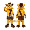 Plush Big Yellow Fox Mascot Costume Plush Big Yellow Fox Mascot Costume