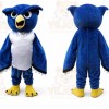 Plush Blue Owl Mascot Costume