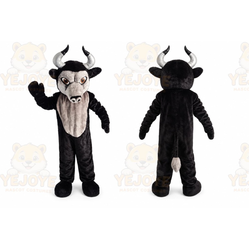 Plush Bull Mascot Costume