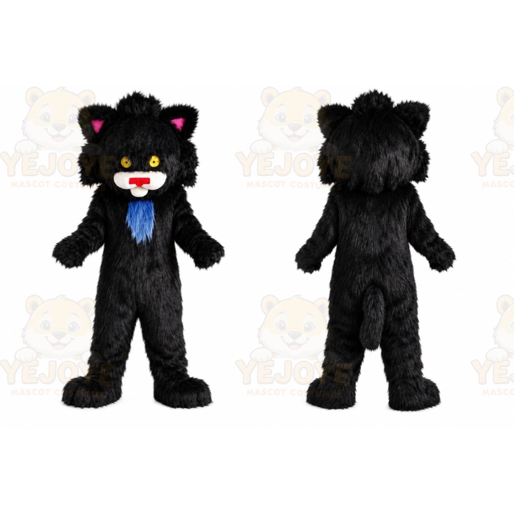 Plush Cat Mascot Costume